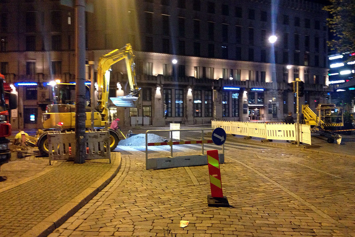 Sähköverkon rakennus